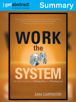 cover image of Work the System (Summary)
